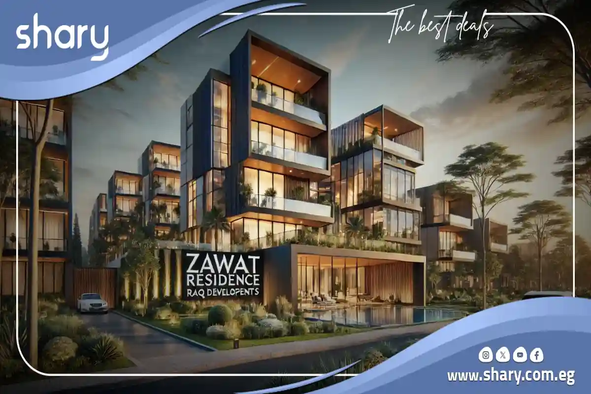 شقة للبيع في كمبوند ذوات ريزيدنس العاشر من رمضان مساحة 120 متر مربع