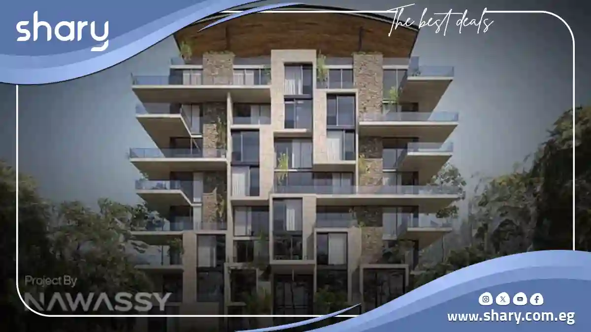 شقة للبيع في نيست التجمع الخامس مساحة 95 متر