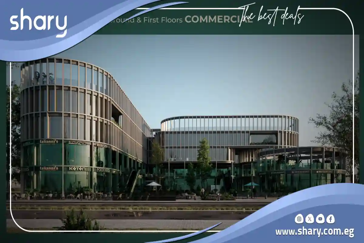 محل تجاري للبيع في مول لينك فيو التجمع الخامس بمساحة 55 متر مربع