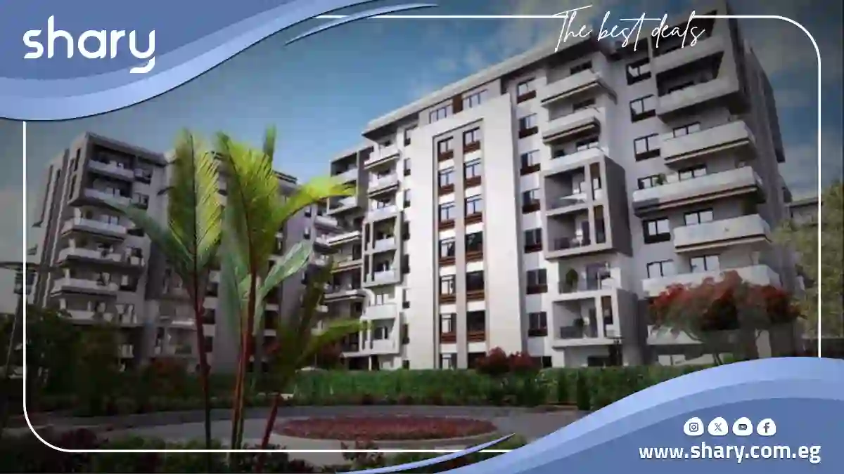 Apartments for Sale in Bleu Vert New Capital – 137 sqm