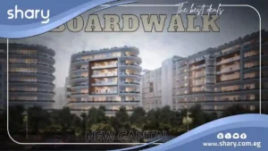 Twin house for sale in Boardwalk Compound, 300 sqm