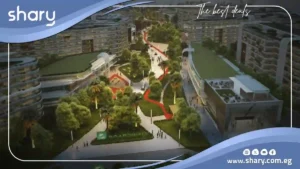 Apartment for sale in Boardwalk New Capital Compound, 125 sqm