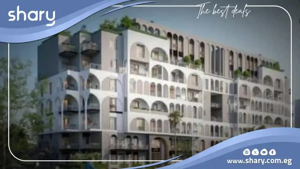 Apartment for sale inside Botanica Compound, New Administrative Capital, with an area of 160 square meters