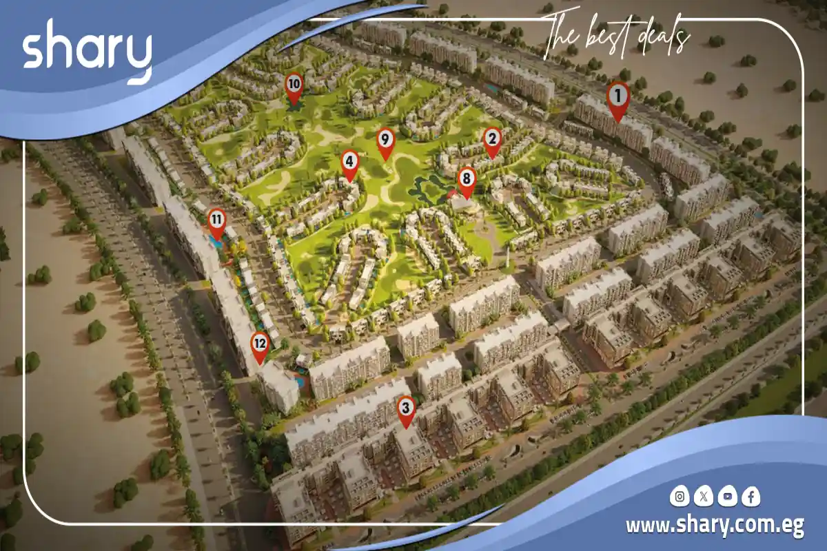 كمبوند نيوم المستقبل سيتي Nyoum Mostakbal City مقدم 5% 10 مشروع نيوم مستقبل سيتي