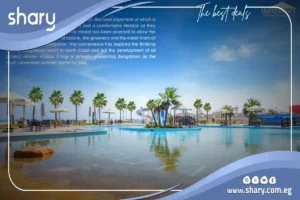 Chalet for sale in Bungalows Resort North Coast  ground floor area 101 square meters