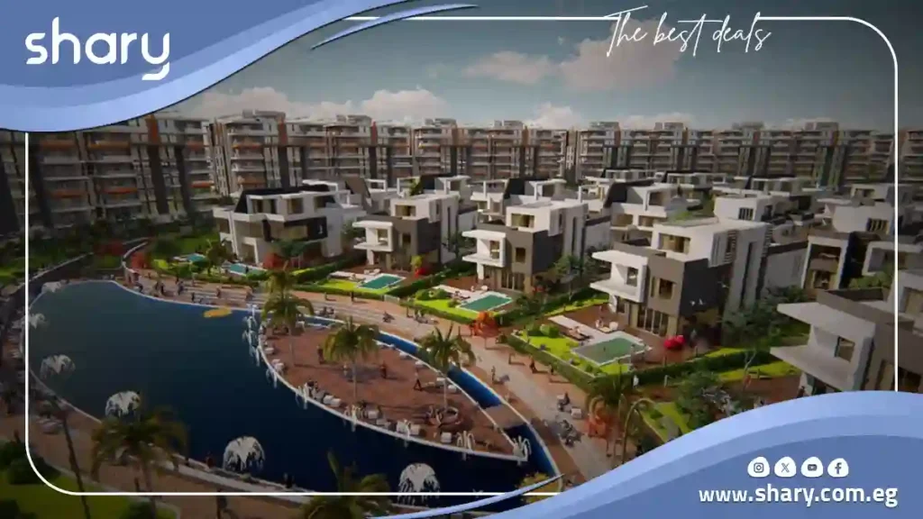 Twin house in Rhodes New Capital Compound, 320 m²