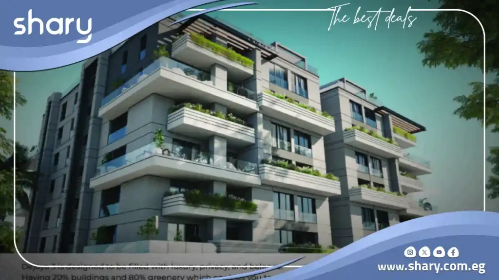 Apartment for sale in De Joya 3 Compound, New Administrative Capital, area 138 square meters