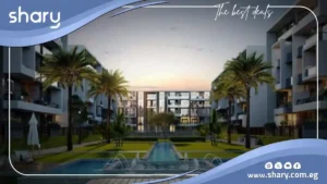Apartment for sale in La Vista City Residence, Fifth Settlement, two bedrooms