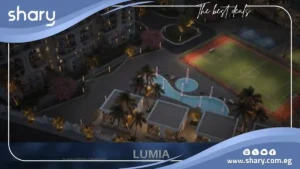 Apartment for sale in Lumia Lagoons, New Administrative Capital, with an area of ​​134 square meters