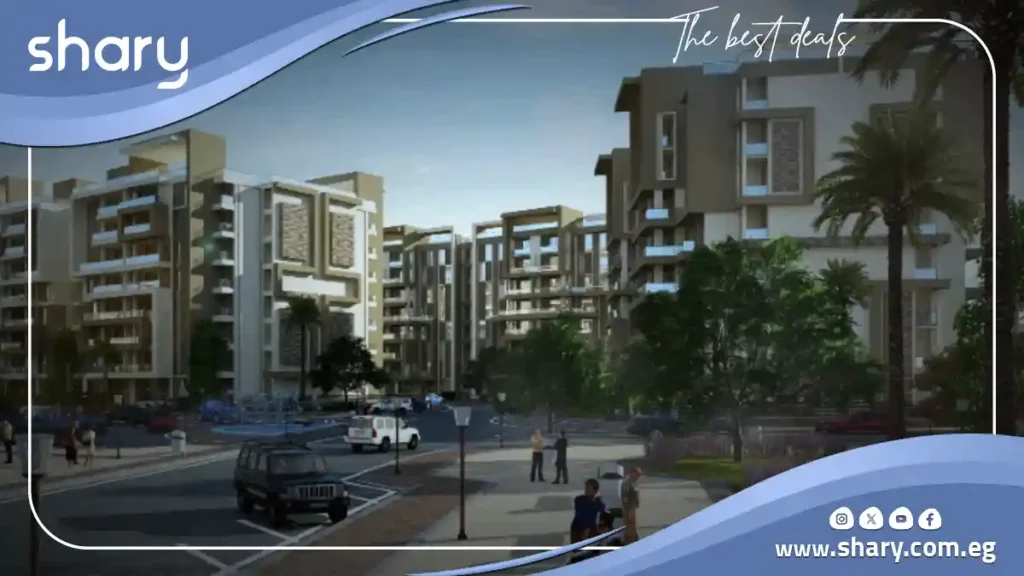 Apartment for sale inside Moraya Compound, New Administrative Capital, with an area of ​​​​168 square meters