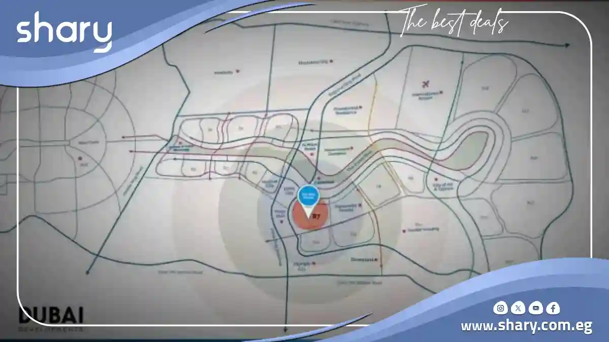 شقة للبيع في كمبوند لوميا العاصمة الإدارية مساحة 195 متر