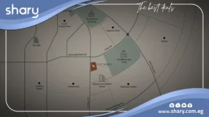 مكتب إداري للبيع في مول ايست شاير التجمع الخامس مساحة 50 متر مربع