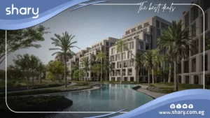 Apartment for sale inside The Novelist, Maadi, with an area of ​​123 square meters