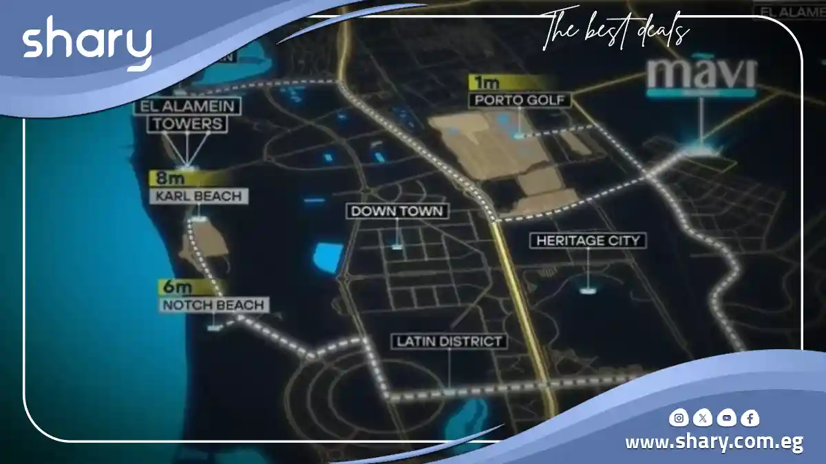 قرية مافي العلمين الجديدة Mavi New Alamein أسعار ومساحات