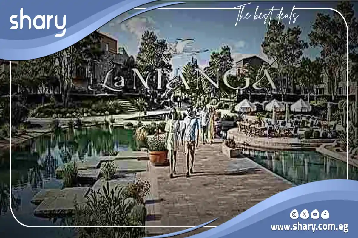 Twin house for sale in LaManga New Sphinx Compound, 210 m