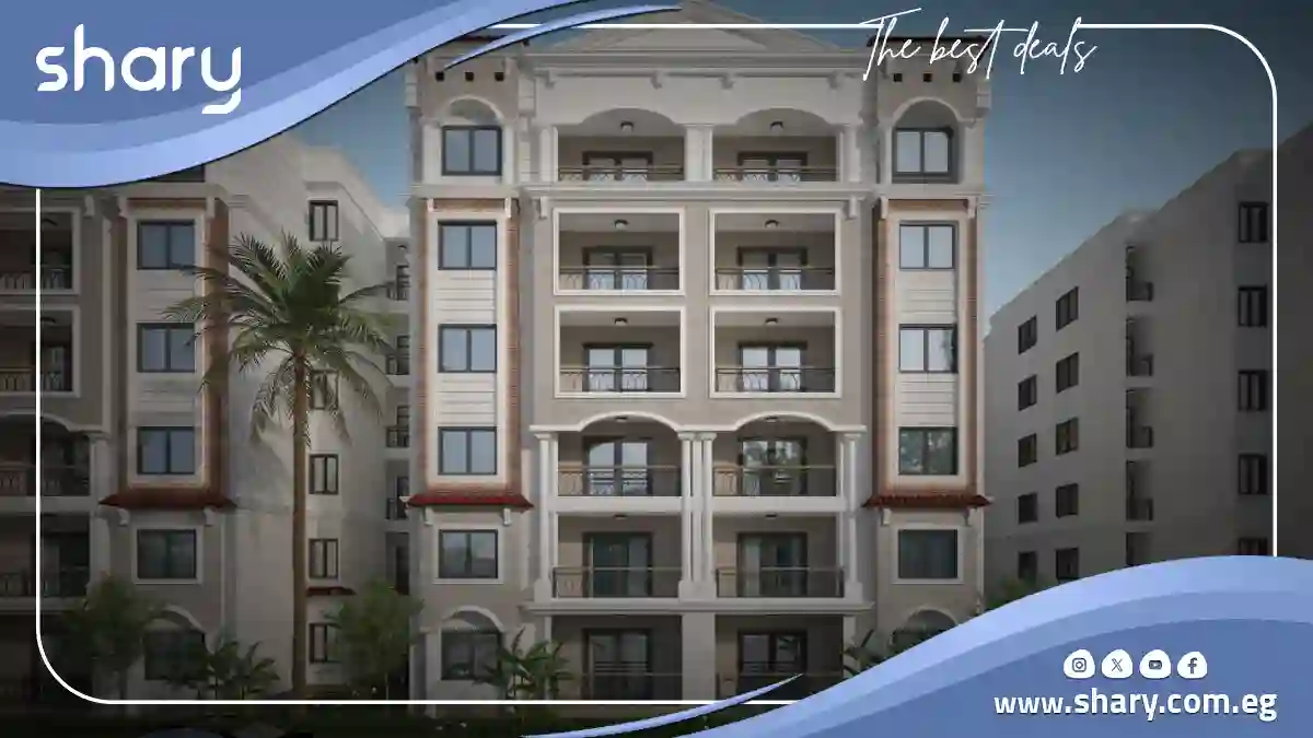 Apartments for sale in Rajj Project New Cairo, area of 165 m²