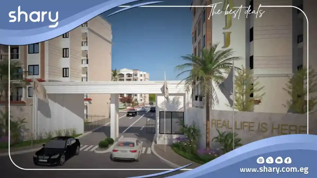 Apartment for sale in Rajj New Cairo Compound, area of 190 m²
