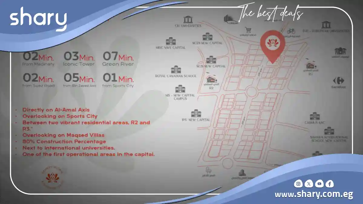 Sage Lakes Residence New Capital, 2025 Prices