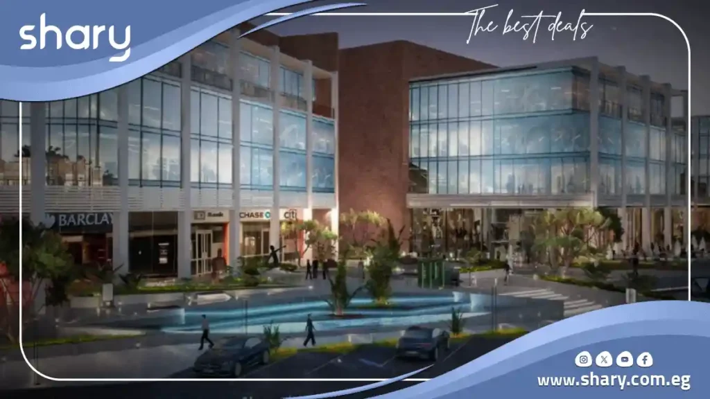 Administrative office for sale inside Three Sixty Mall, with an area of ​​​​153 square meters