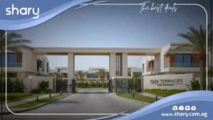 توين هاوس للبيع في مشروع جيزة تيراسيز 6 أكتوبر مساحة 255 متر مربع