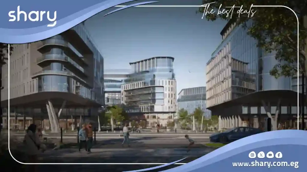 مكتب إداري للبيع في كليف مول القاهرة الجديدة مساحة 200 متر مربع