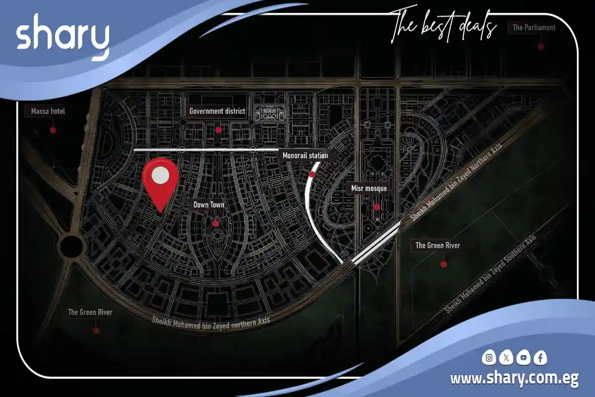 مول اكس وان العاصمة الإدارية X One Mall New Capital بمقدم 5%