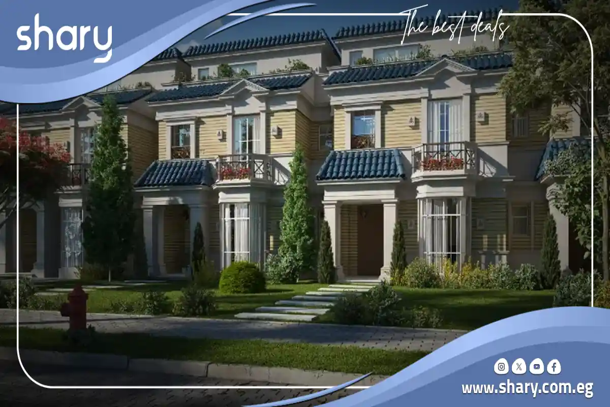 Townhouse for Sale in Mountain View 4 October Compound 0% down payment