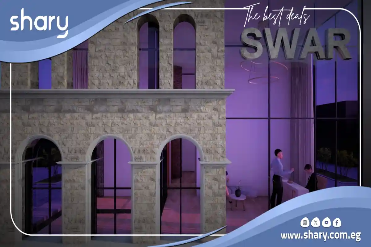 Sewar El Shorouk Mall 10% down payment 3 Sewar Mall Golden Pillars