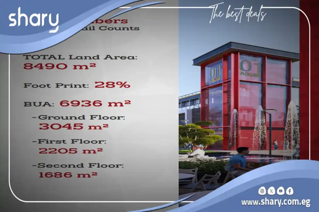 Retail Shop for Sale in Multqa New Cairo 33 sqm