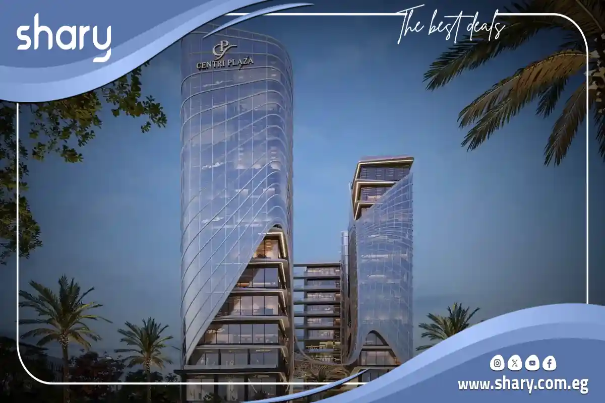 Office for Sale in Centri Plaza New Capital Mall 0% down payment