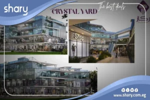 Retail Shop for Sale in Crystal Yard New Cairo Mall 27 Sqm