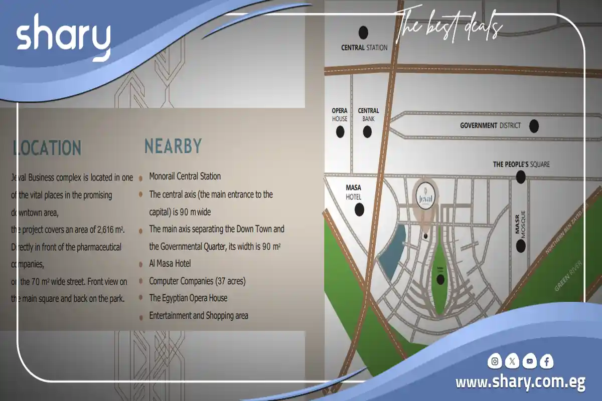 Jeval New Capital Mall prices 2025