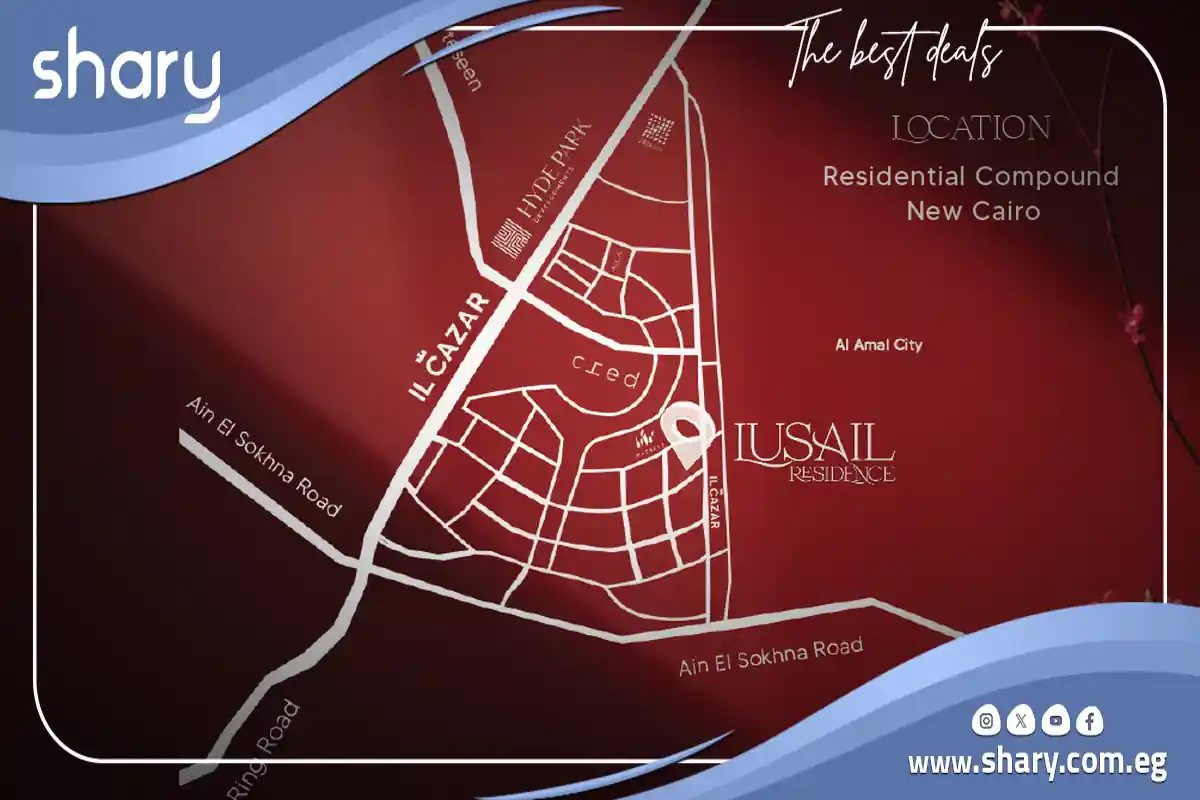 Compound Lusail Residence New Cairo by Margins 2025