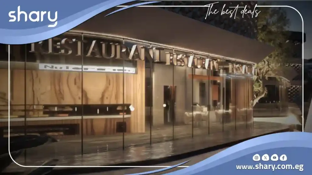 Commercial unit for sale in City Hall 90 Mall, New Cairo – 45 m²