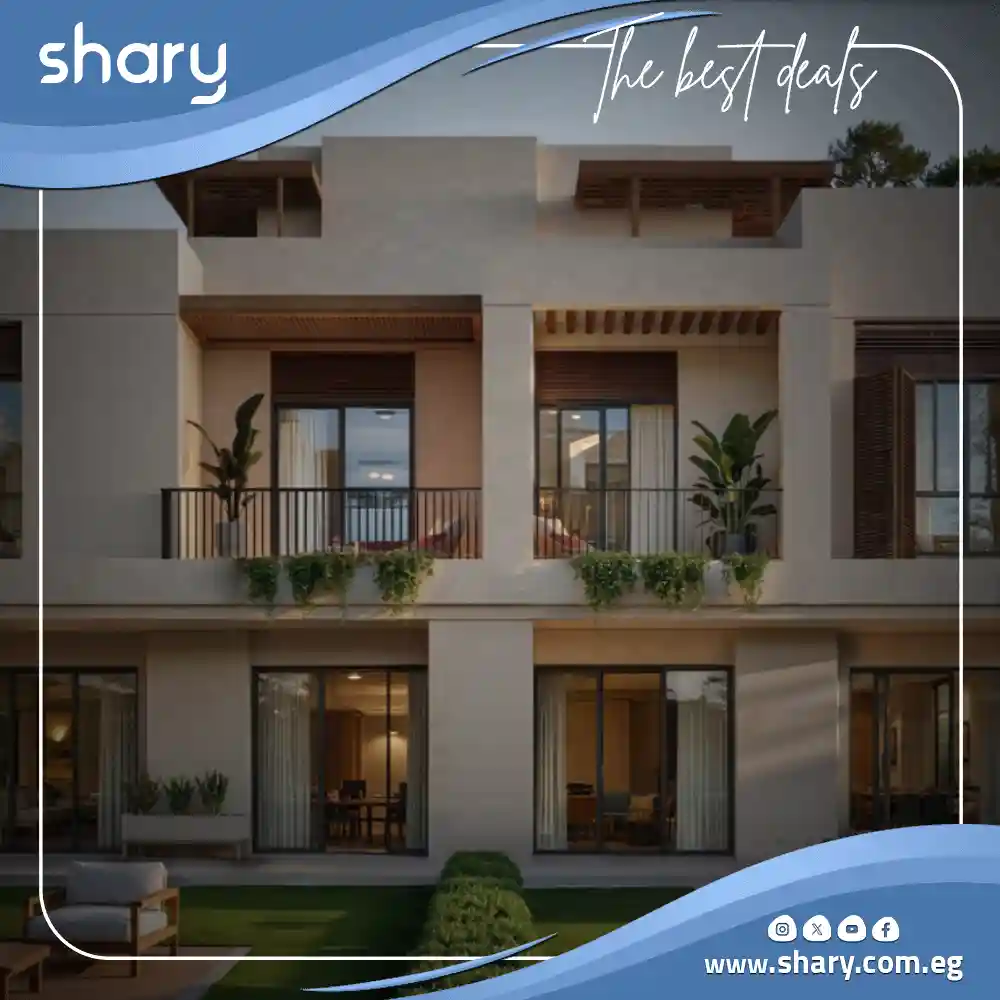 Twin house for sale in East Vale Mostakbal City 5% down