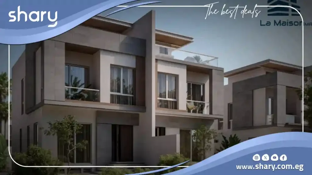 Twin house for sale in La Maison Sheikh Zayed Compound, 300 m²