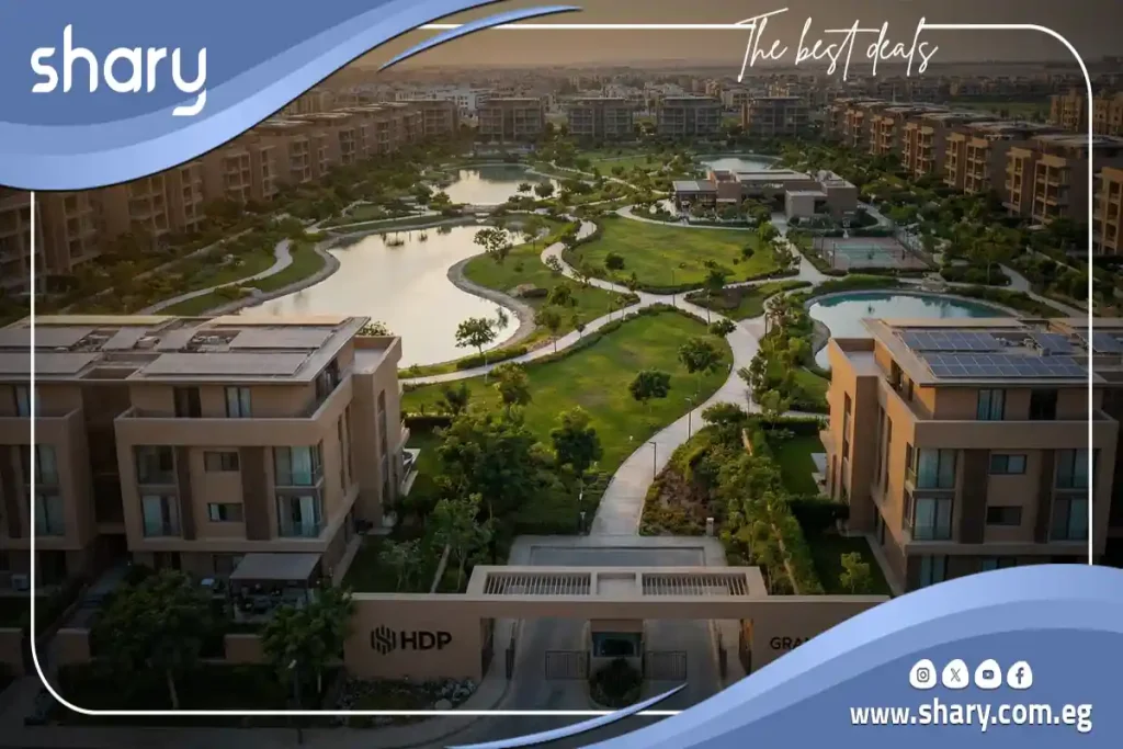 Townhouse for sale in Grand Lane New Cairo Compound 184 meters