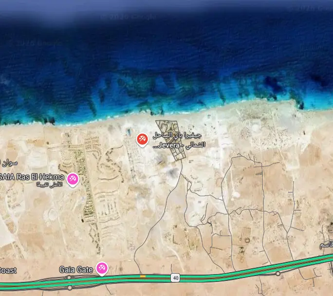 موقع قرية جيفيرا الساحل الشمالي