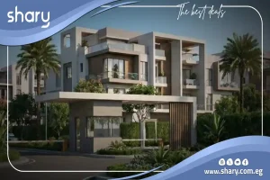 Apartment for sale inside Lush Valley New Cairo Compound 56 meters