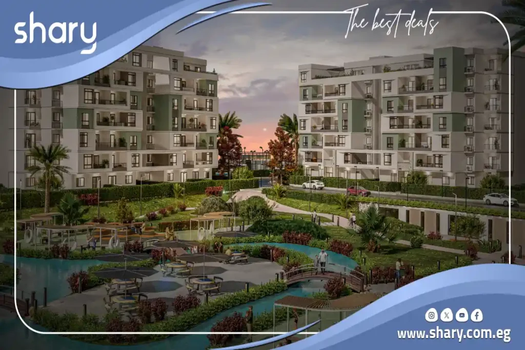 Apartment for sale in Rock GreenNew Heliopolis 140 meters