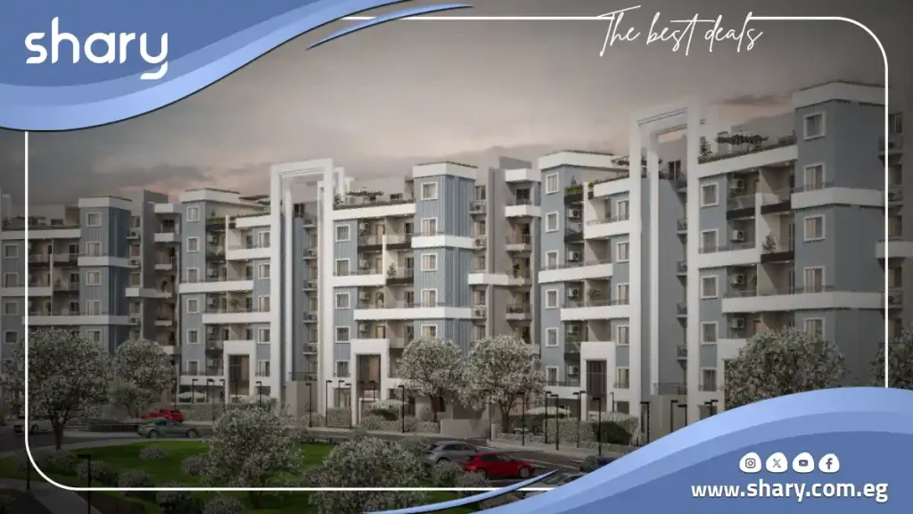 Apartment for Sale in Rock White New Heliopolis Compound – 117 sqm