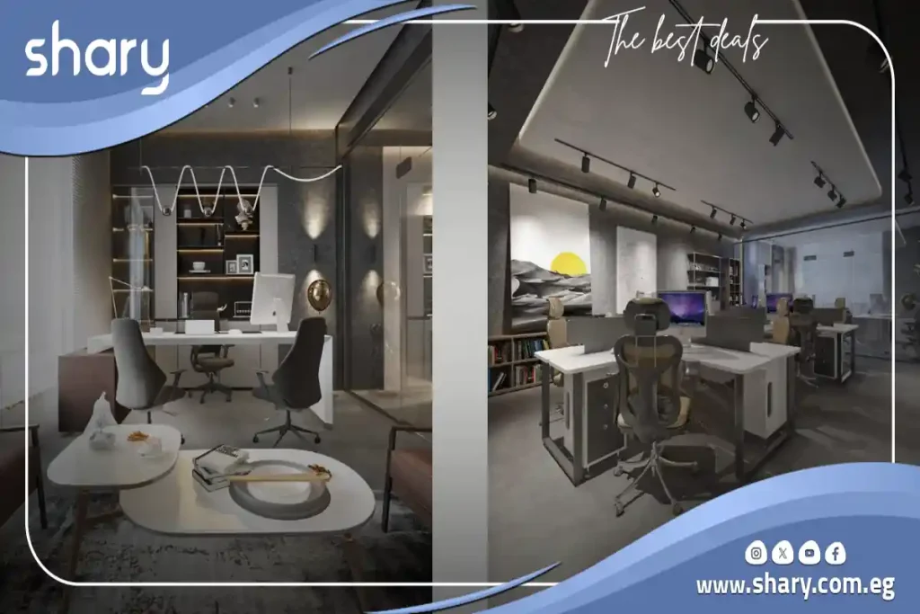 Administrative office for sale in Mall South Gate New Cairo 89 meters