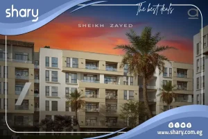 Apartment for sale in EV Sheikh Zayed Compound 112 meters