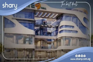 مكتب للبيع في مول جيت 9 العبور مساحة 60 متر مربع