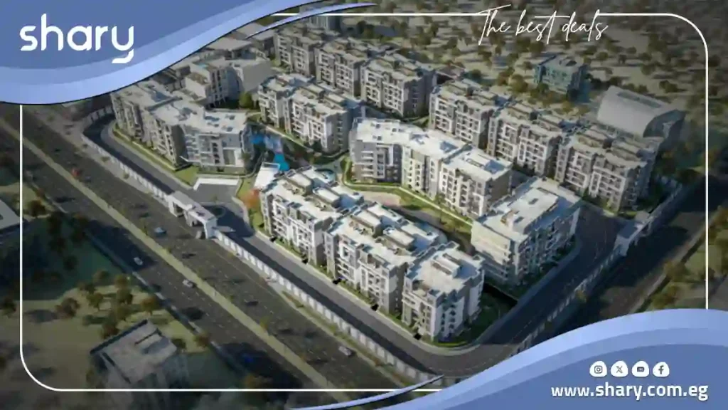 Apartment for sale in Solin October Gardens Compound – 110 sqm