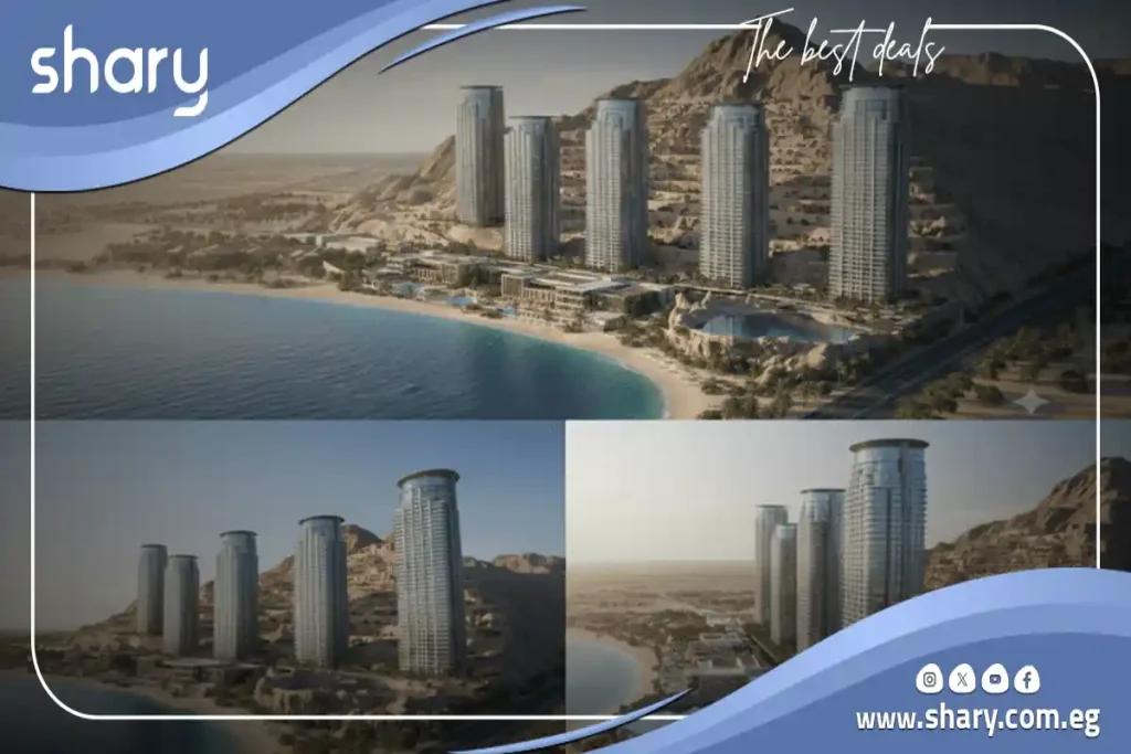 ابراج المونت جلالة العين السخنة IL Monte Galala Towers تطوير مصر