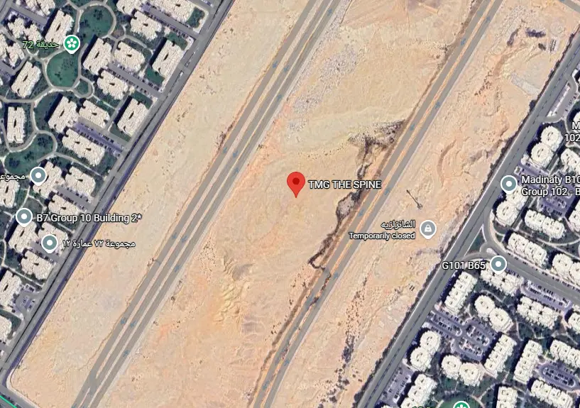 موقع ابراج ذا سباين طلعت مصطفى