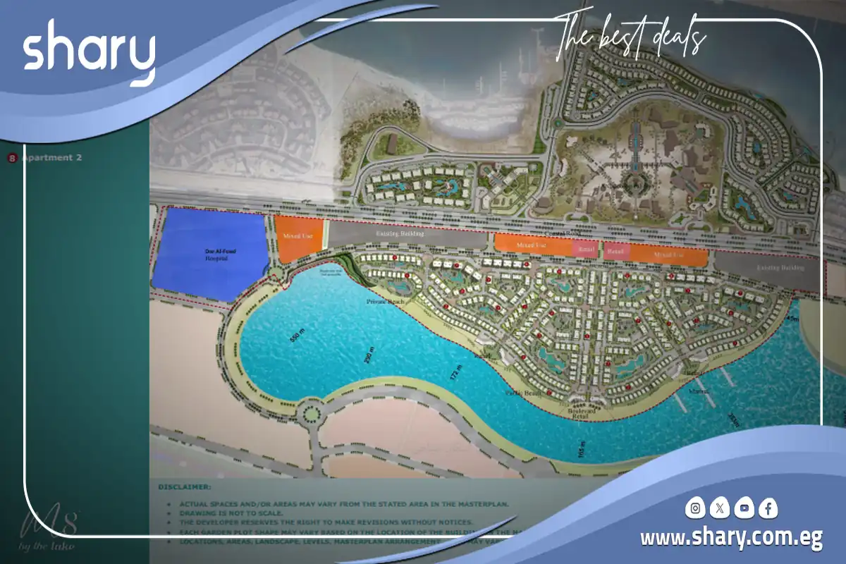 قرية مارينا 8 الساحل الشمالي Marina 8 By The Lake اسعار 13 Marina 8 By The Lake North Coast