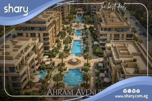 Apartment for sale in Ahram Avenue New Cairo, 125 sqm
