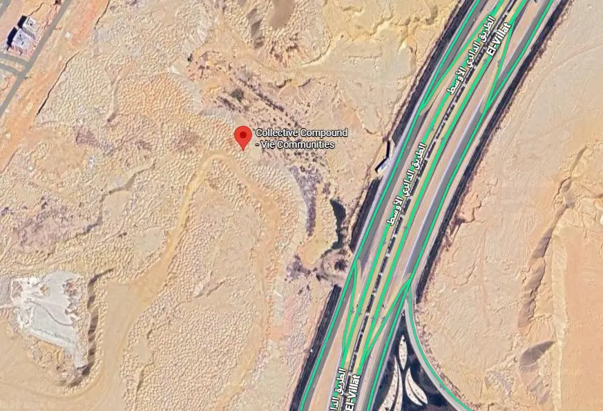 موقع كمبوند كوليكتيف القاهرة الجديدة